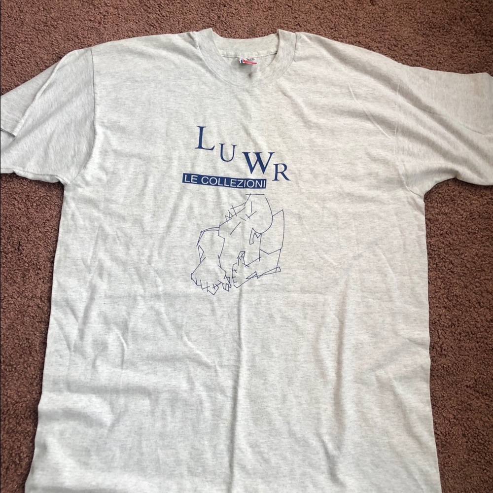 Vintage Luwr Louvre tee